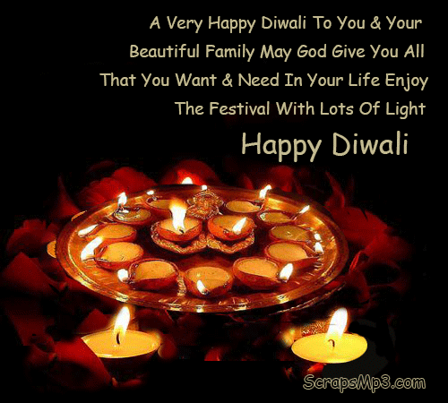 A Very Happy Diwali To You And Your Beautiful Family Happy Diwali