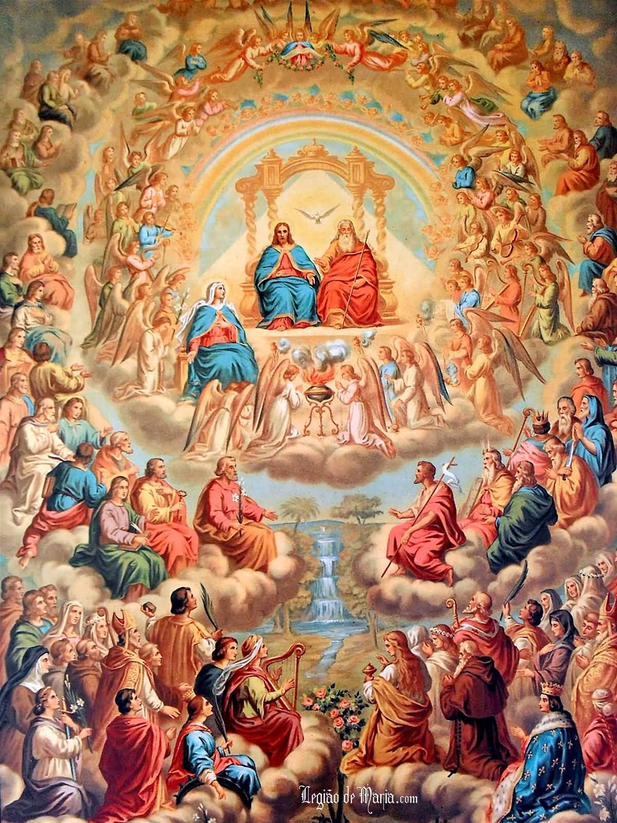 All Saints Day Beautiful Painting