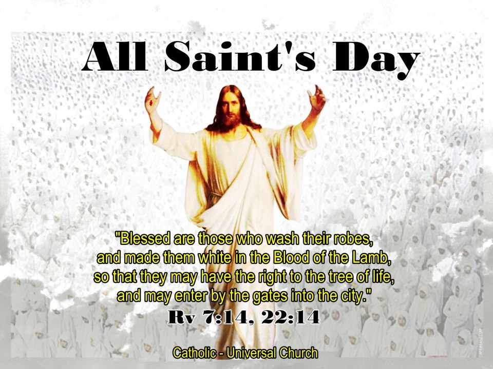 All Saints Day Bible Verse