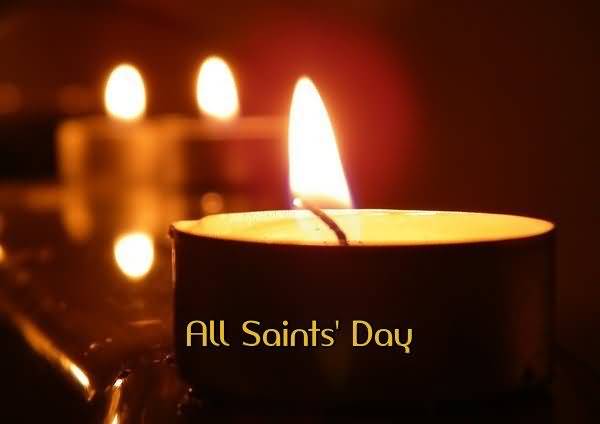 All Saints Day Candle Picture