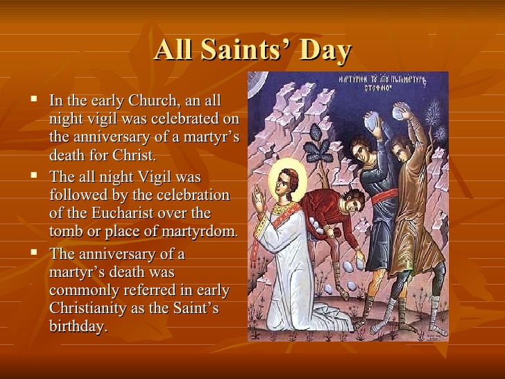 All Saints Day Infographic Picture