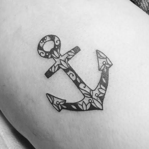 Amazing Anchor Tattoo Design