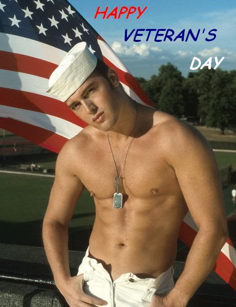 American guy wishing you happy Veterans Day