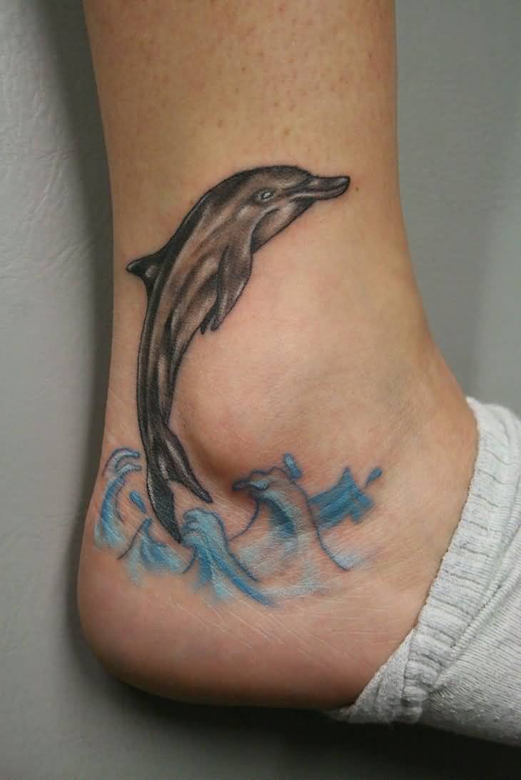 Dolphin Tattoo On Amputated Arm