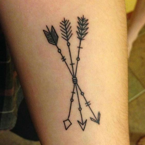 Bundle Of Arrows Tattoo