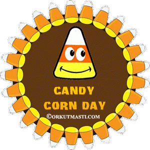 Candy Corn Day Clipart Image