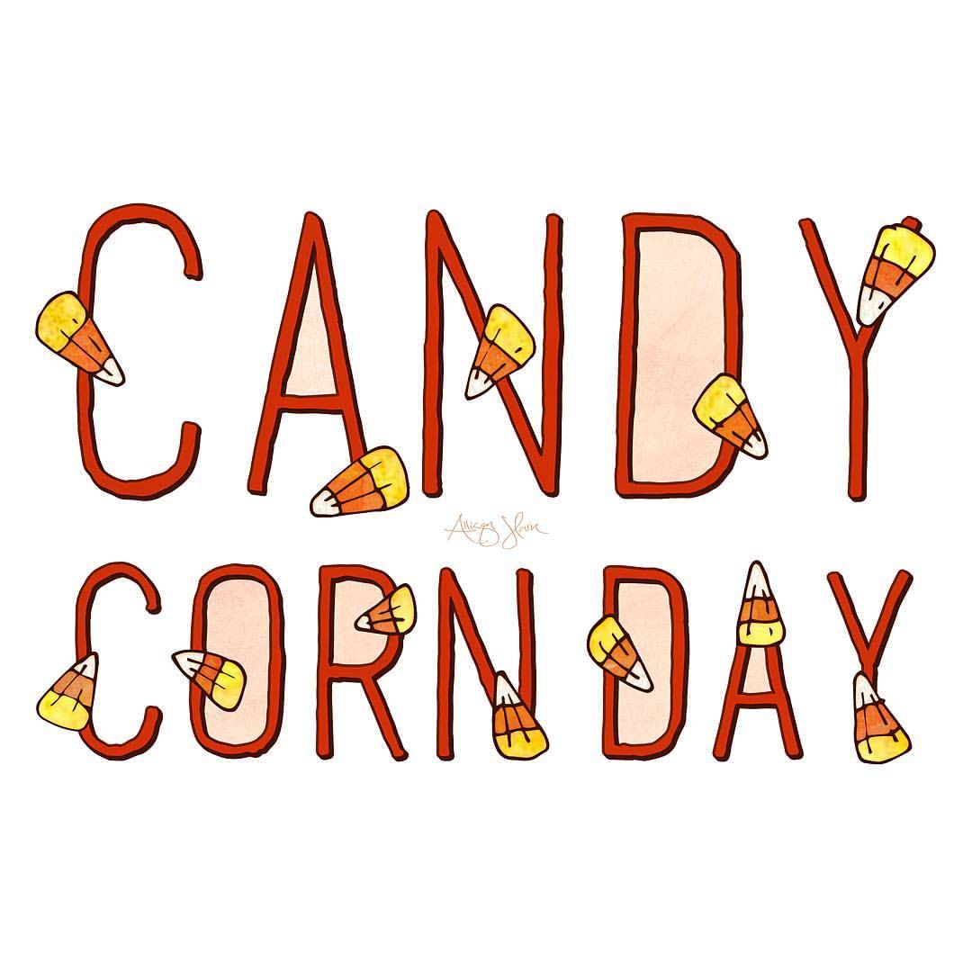Candy Corn Day Wishes Picture