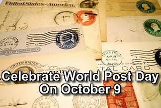 Celebrate World Post Day On October 9
