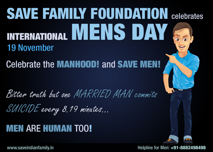 Celebrate the manhood and save man International Men’s Day