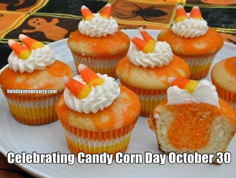 Celebrating Candy Corn Day October 30 Candy Corn Cupcakes