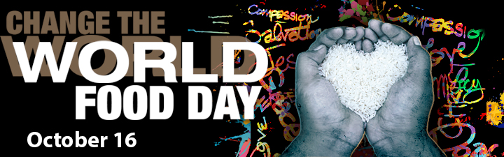 Change Te World Food Day October 16 Facebook Cover Picture