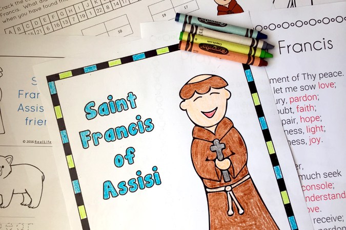 Feast Of Saint Francis of Assisi card