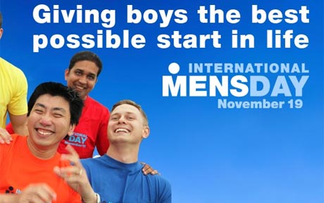 Giving boys the best possible start in life International Men’s Day