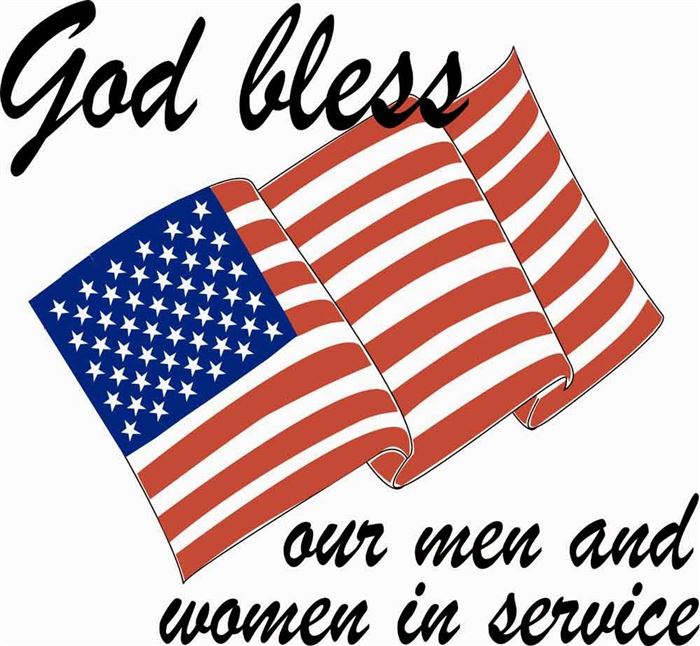 God bless our men and women in service Veterans