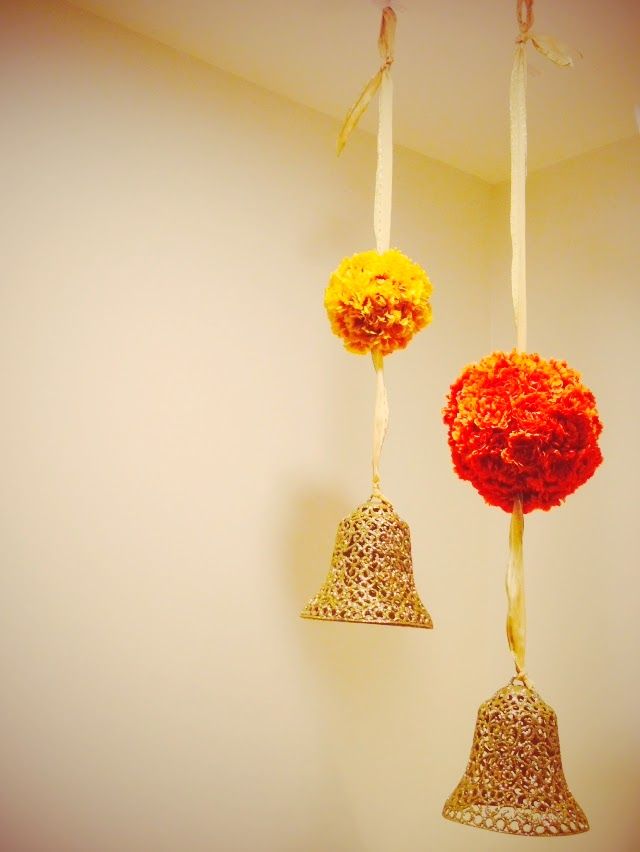 Hanging Bells Decoration Idea For Diwali