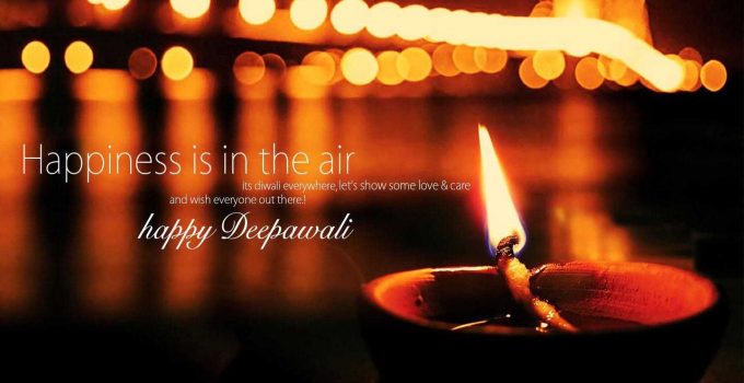 Happiness Is In The Air Happy Deepawali