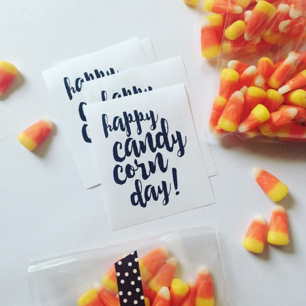 Happy Candy Corn Day Cards