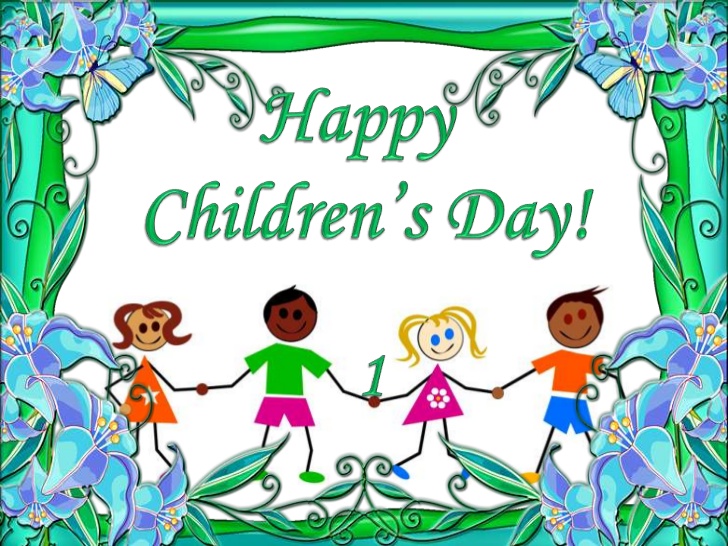 Happy Children’s Day Kids Joining hands