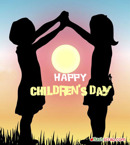 Happy Children’s Day playing children picture