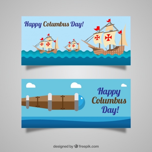 Happy Columbus Day Cards