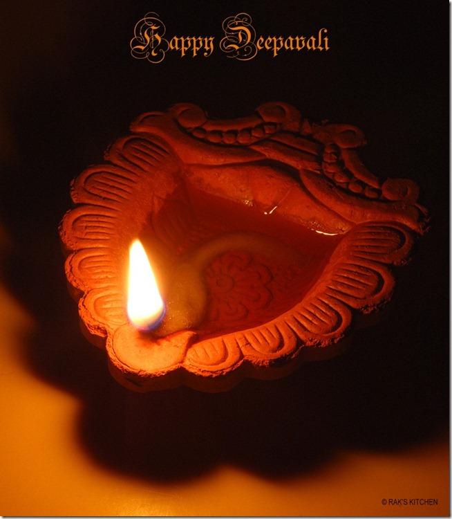 Happy Deepawali Diya Picture