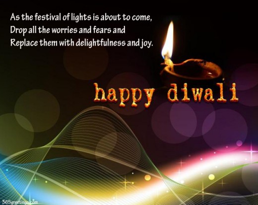Happy Diwali 2017 Greeting Picture