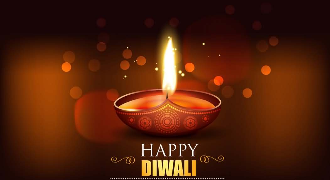 Happy Diwali Diya Picture