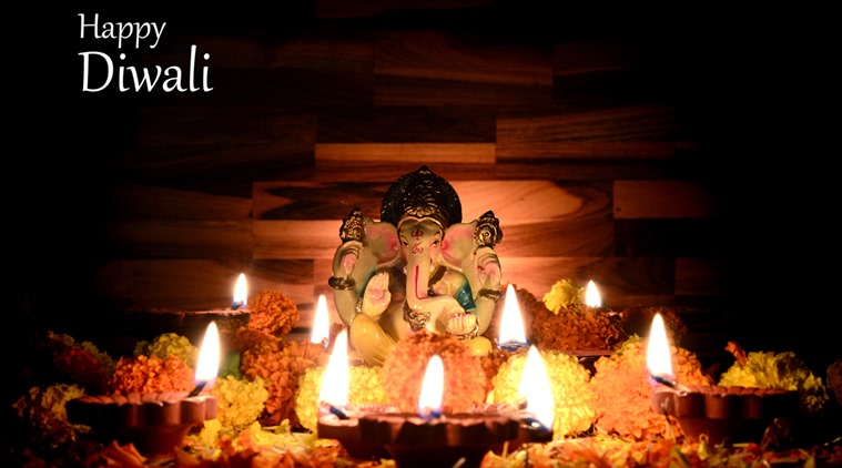 Happy Diwali Lord Ganesha Blessings