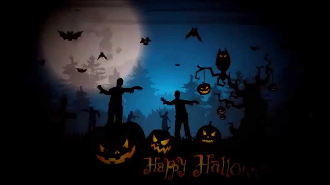 Happy Halloween scary wishes wallpaper