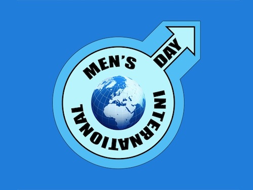 Happy International Men’s Day symbol image