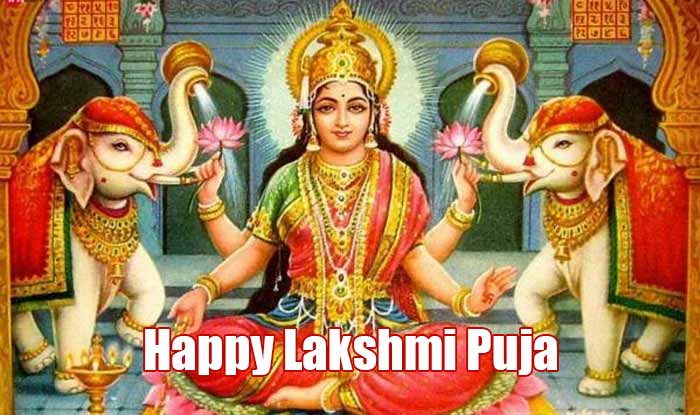 Happy Lakshmi Puja Goddess Laxmi