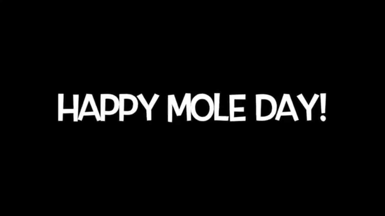 Happy Mole Day 2017