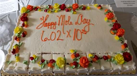 Happy Mole Day Cake