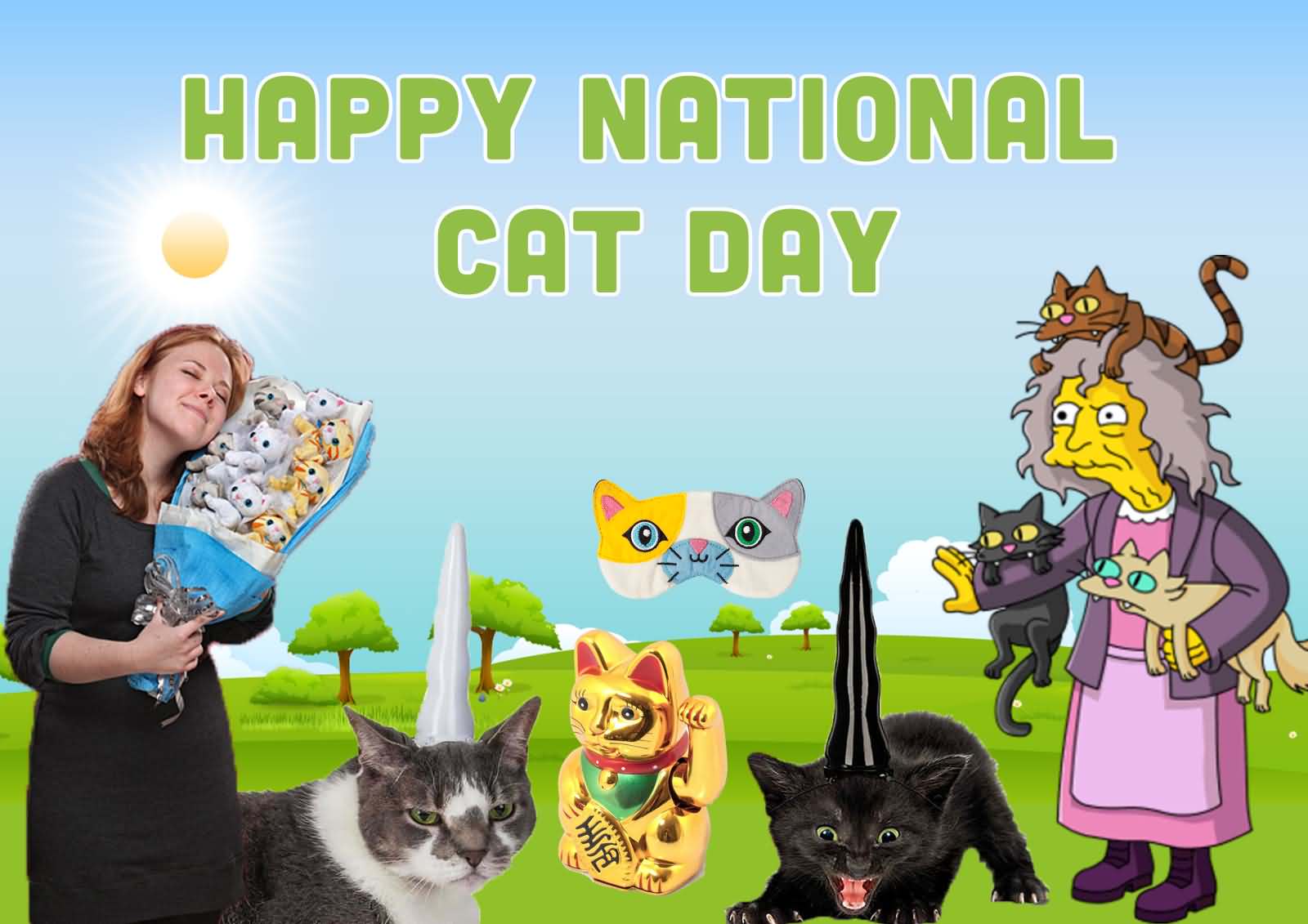Happy happy cat песня. Cat Day. Happy Cat Day. World Cat Day. National Cat.