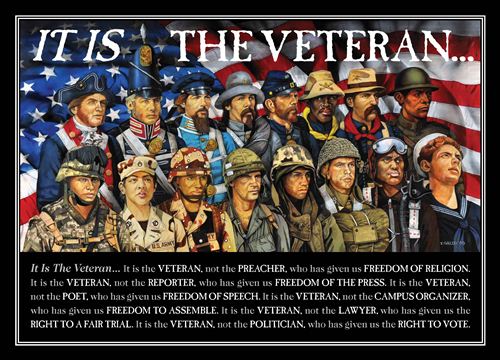 Happy Veterans Day it’s the veteran picture