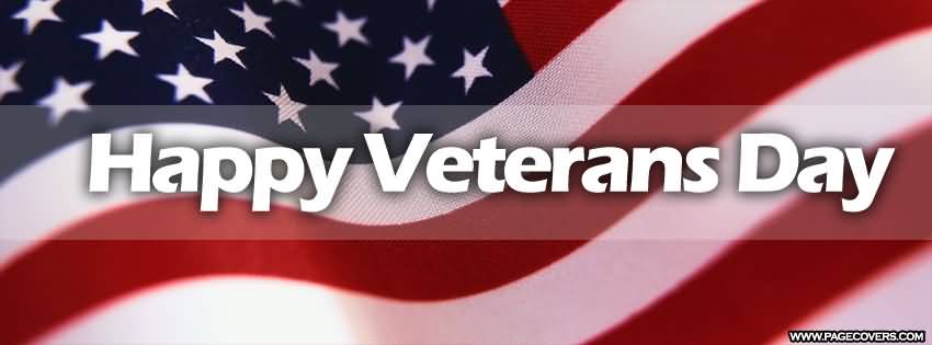 Happy Veterans day beautiful facebook cover image