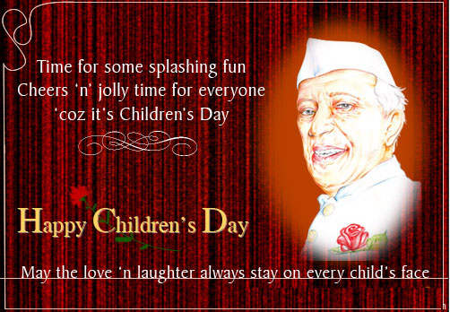 Happy children’s day May the love ‘n laughter always stay on every child’s face
