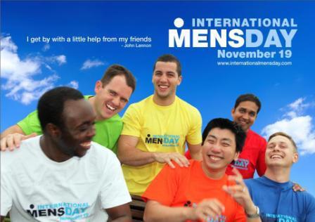 I get by with a little help from my friends International Men’s Day
