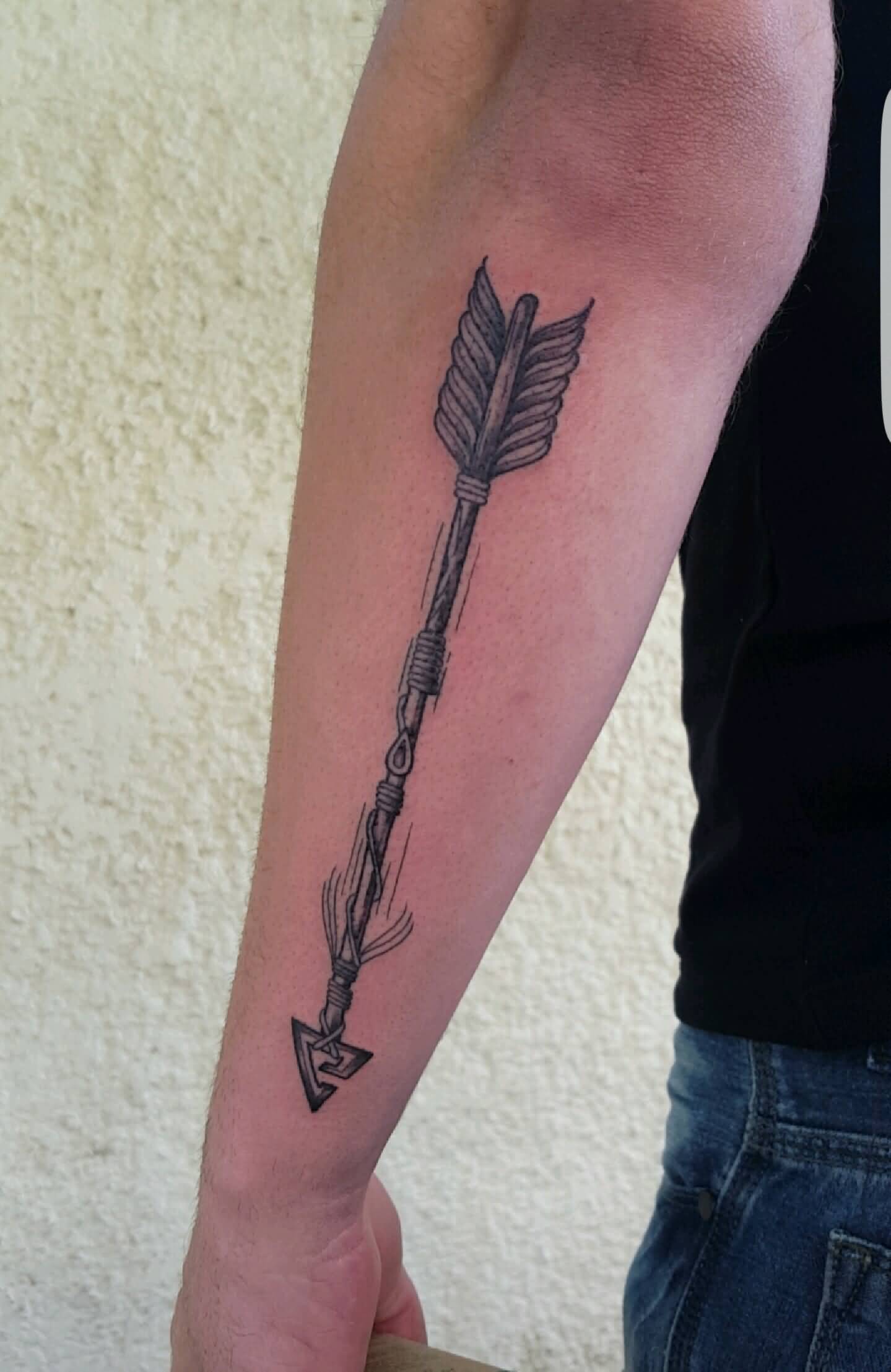 Incredible Arrow Tattoo For Man