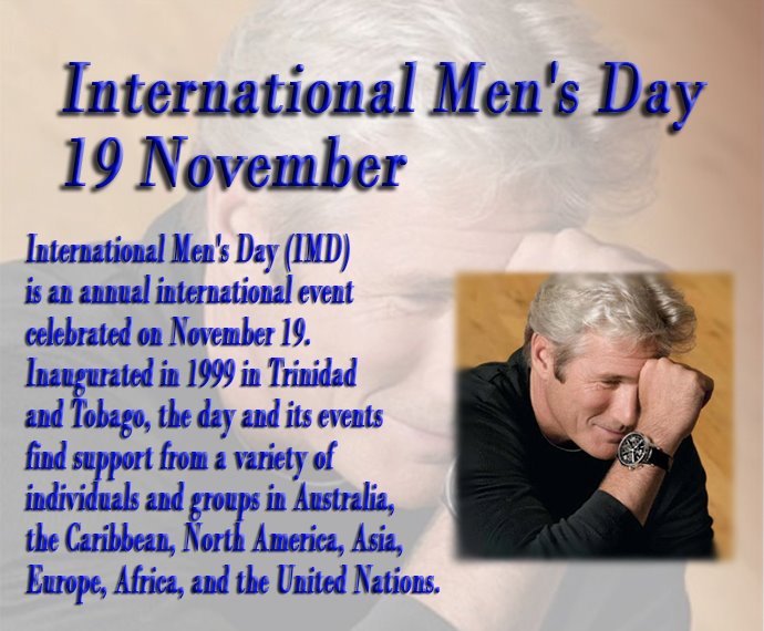 International Men’s Day Is An Annual International event Celebrated On November 19