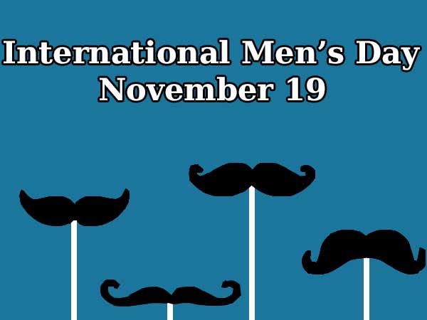 International Men’s Day november 19 With Mustache image