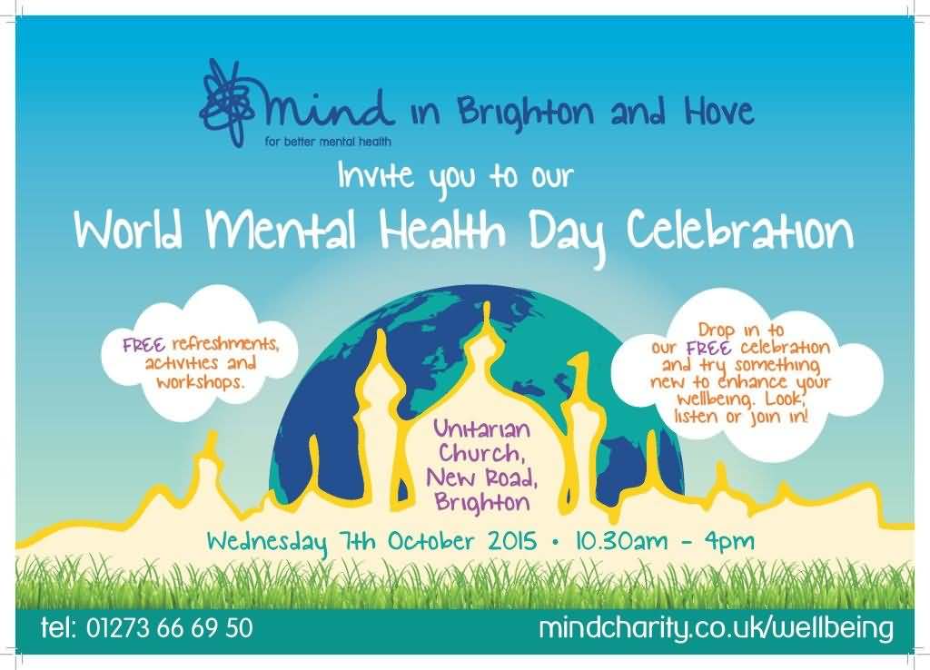 Invite You To Our World Mental Health Day Celebration