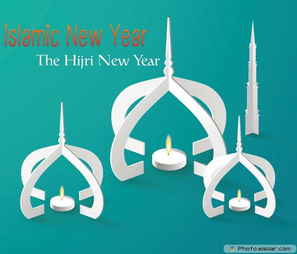 Islamic New Year The Hijri New Year Mosque Shaped Candles Picture
