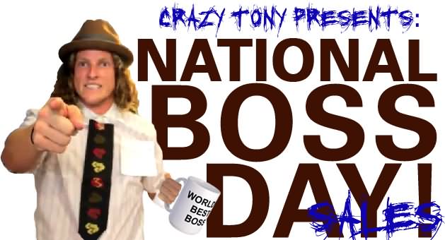 National Boss Day Boss With Mug