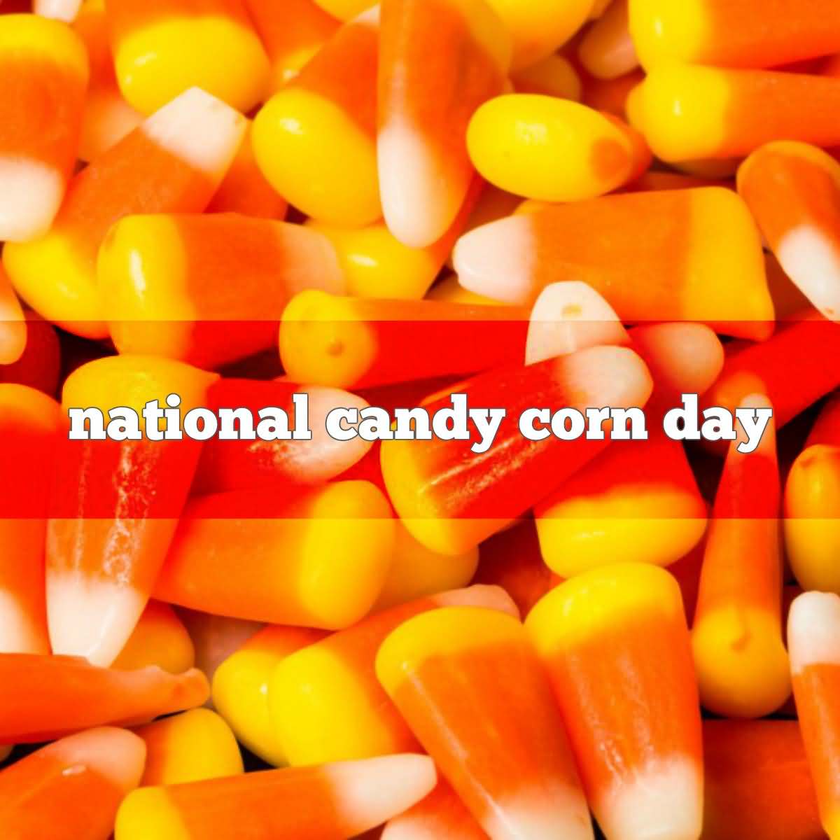 National Candy Corn Day Candy Corns In Background
