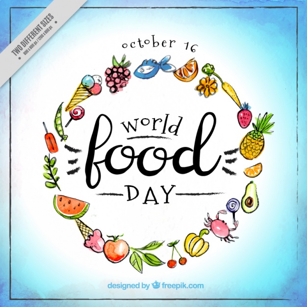 October 16 World Food Day Vector Illustration
