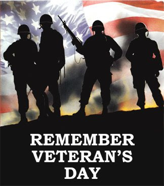 Remember Veterans Day soldiers image