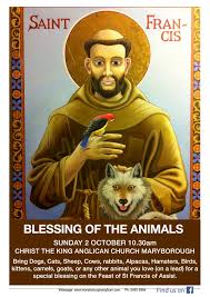 Saint Francis Blessing Of The Animals Feast Day