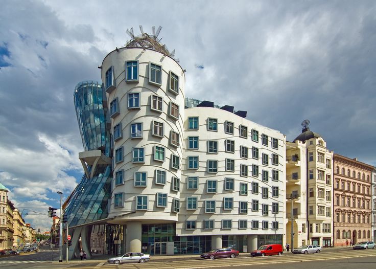 Side View Of the Dancing House