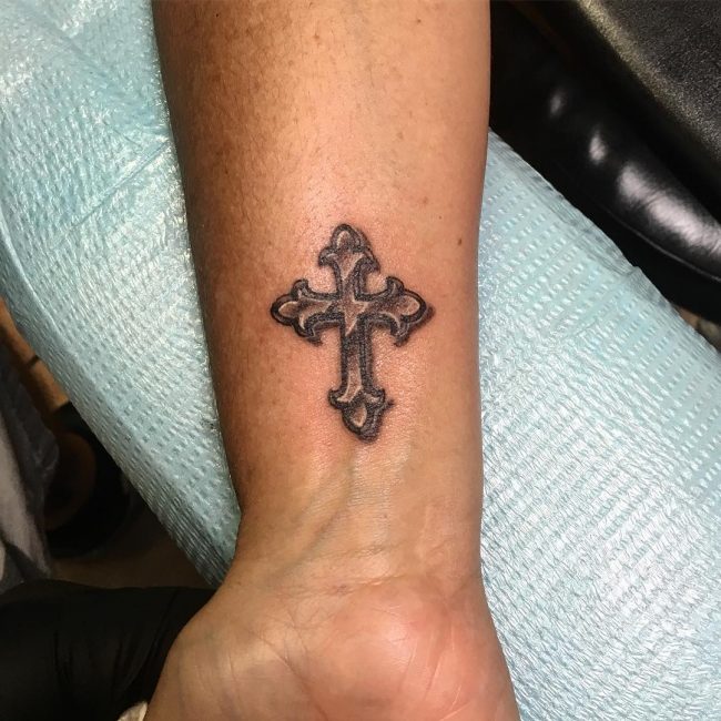Exquisite Small Cross Tattoos - Small Cross Tattoos - Small Tattoos